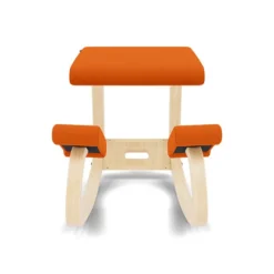 Krzesło Ergonomiczne Variable Pomarańczowe Divina 526, Naturalne Drewno Varier