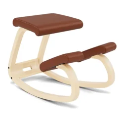 Krzesło Ergonomiczne Variable Cognac Noir 31322, Naturalne Drewno Varier