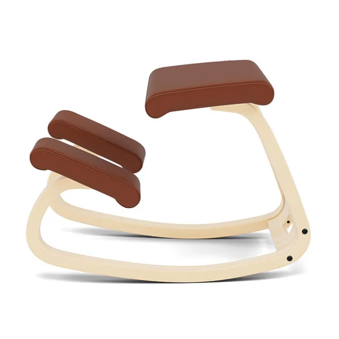 Krzesło Ergonomiczne Variable Cognac Noir 31322, Naturalne Drewno Varier