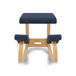 Krzesło Ergonomiczne Variable Granatowe Revive 774, Jasnobrązowe Drewno Varier
