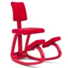 Krzesło Ergonomiczne Variable Plus Monochrome Czerwone Varier