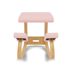 Krzesło Ergonomiczne Variable Różowe Reflect 614, Jasnobrązowe Drewno Varier