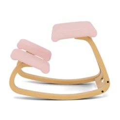 Krzesło Ergonomiczne Variable Różowe Reflect 614, Jasnobrązowe Drewno Varier