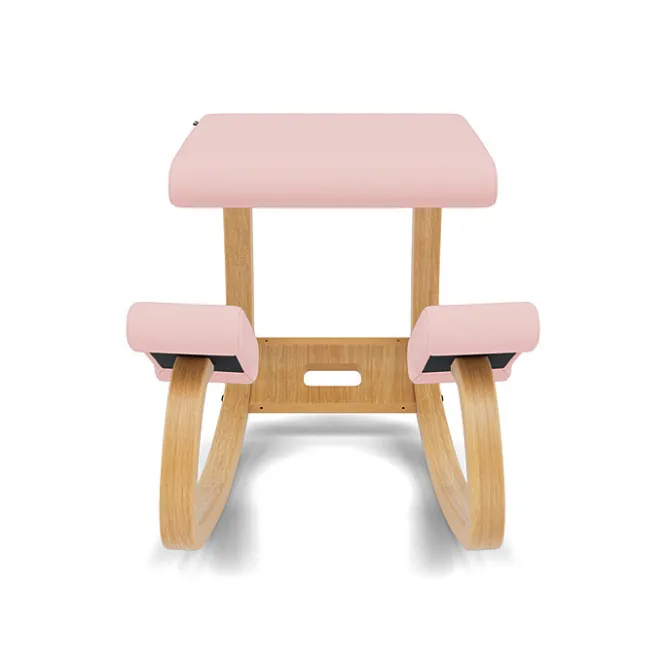 Krzesło Ergonomiczne Variable Różowe Reflect 614, Jasnobrązowe Drewno Varier