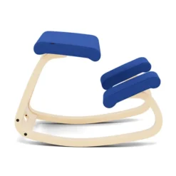Krzesło Ergonomiczne Variable Niebieskie Divina 756, Naturalne Drewno Varier