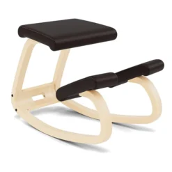 Krzesło Ergonomiczne Variable Brązowe Noir 31328, Naturalne Drewno Varier
