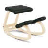 Krzesło Ergonomiczne Variable Zielone Noir 31327, Naturalne Drewno Varier