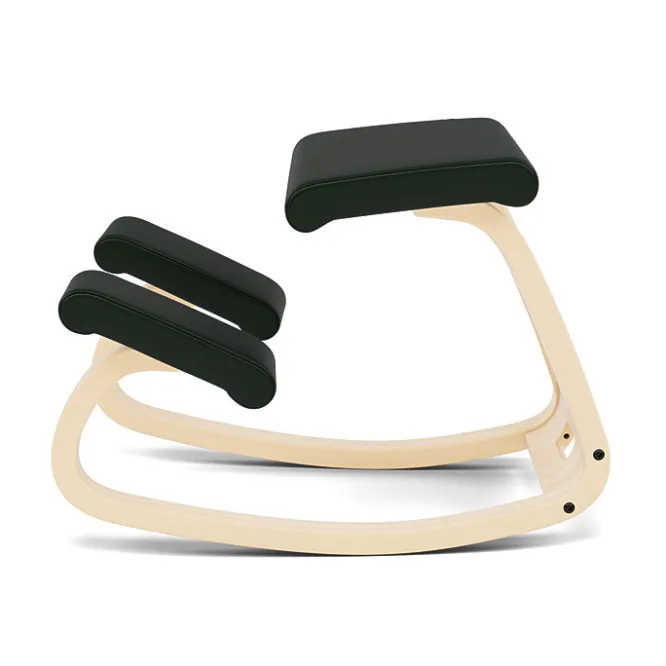 Krzesło Ergonomiczne Variable Zielone Noir 31327, Naturalne Drewno Varier
