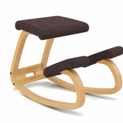 Krzesło Ergonomiczne Variable Ciemnobrązowe, Jasnobrązowe Drewno Varier