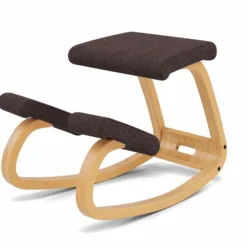 Krzesło Ergonomiczne Variable Ciemnobrązowe, Jasnobrązowe Drewno Varier