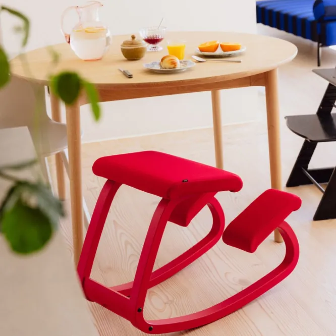 Krzesło Ergonomiczne Variable Monochrome Czerwone Varier