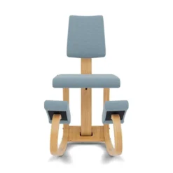 Krzesło Ergonomiczne Variable Plus Jasnoniebieskie, Jasnobrązowe Drewno Varier