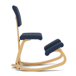 Krzesło Ergonomiczne Variable Plus Granatowe, Jasnobrązowe Drewno Varier