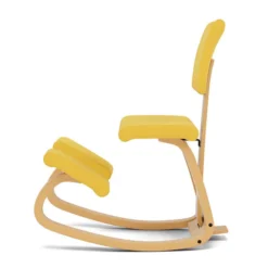 Krzesło Ergonomiczne Variable Plus Żółte, Jasnobrązowe Drewno Varier