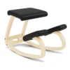 Krzesło Ergonomiczne Variable Czarne Noir 31330, Naturalne Drewno Varier