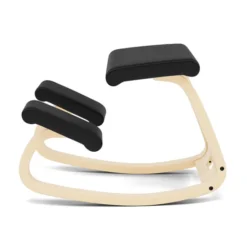 Krzesło Ergonomiczne Variable Czarne Noir 31330, Naturalne Drewno Varier