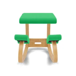 Krzesło Ergonomiczne Variable Zielone Vidar 0932, Jasnobrązowe Drewno Varier