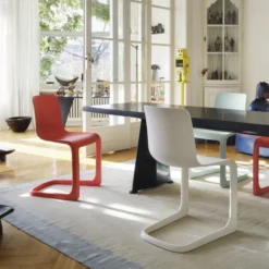 Krzesło Evo-C Czerwone Vitra