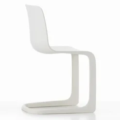 Krzesło Evo-C Kremowe Vitra