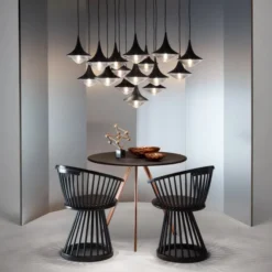 Krzesło Fan Czarne Tom Dixon