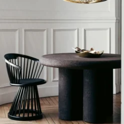 Krzesło Fan Czarne Tom Dixon
