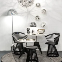 Krzesło Fan Czarne Tom Dixon