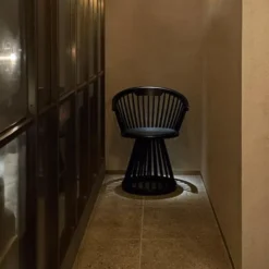 Krzesło Fan Czarne Tom Dixon