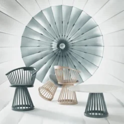 Krzesło Fan Naturalne Tom Dixon