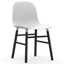 Krzesło Form Dąb Lakierowany Białe Normann Copenhagen