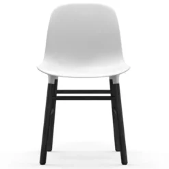 Krzesło Form Dąb Lakierowany Białe Normann Copenhagen