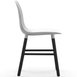 Krzesło Form Dąb Lakierowany Białe Normann Copenhagen