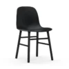 Krzesło Form Dąb Lakierowany Czarne Normann Copenhagen