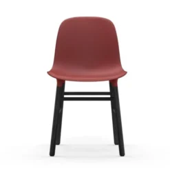 Krzesło Form Dąb Lakierowany Czerwone Normann Copenhagen