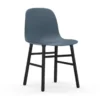 Krzesło Form Dąb Lakierowany Niebieskie Normann Copenhagen