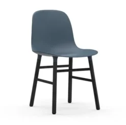Krzesło Form Dąb Lakierowany Niebieskie Normann Copenhagen