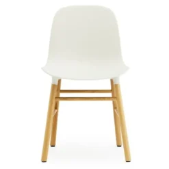 Krzesło Form Dębowa Podstawa Białe Normann Copenhagen