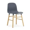 Krzesło Form Dębowa Podstawa Niebieskie Normann Copenhagen