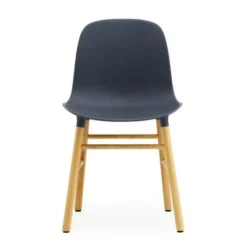 Krzesło Form Dębowa Podstawa Niebieskie Normann Copenhagen