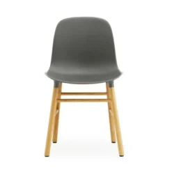 Krzesło Form Dębowa Podstawa Szare Normann Copenhagen