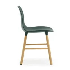 Krzesło Form Dębowa Podstawa Zielone Normann Copenhagen