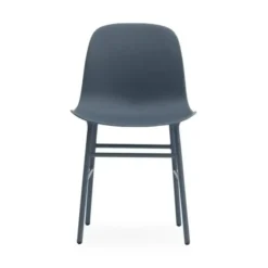 Krzesło Form Metalowa Podstawa Niebieskie Normann Copenhagen