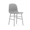 Krzesło Form Metalowa Podstawa Szare Normann Copenhagen