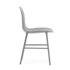 Krzesło Form Metalowa Podstawa Szare Normann Copenhagen