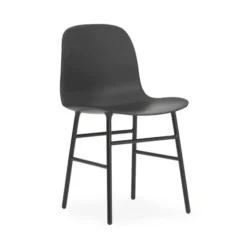 Krzesło Form Metalowa Podstawa Czarne Normann Copenhagen