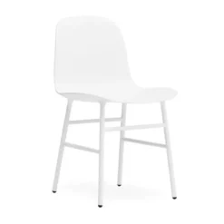 Krzesło Form Metalowa Podstawa Białe Normann Copenhagen