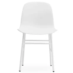 Krzesło Form Metalowa Podstawa Białe Normann Copenhagen