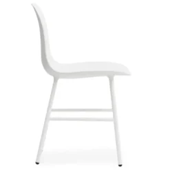 Krzesło Form Metalowa Podstawa Białe Normann Copenhagen