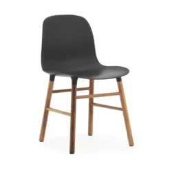 Krzesło Form Orzech Czarne Normann Copenhagen