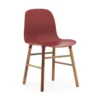Krzesło Form Orzech Czerwone Normann Copenhagen