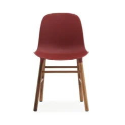 Krzesło Form Orzech Czerwone Normann Copenhagen